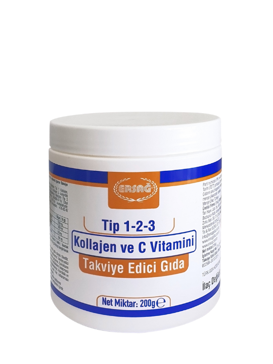 TİP 1-2-3 KOLLAJEN VE C VİTAMİNİ ERSAĞ